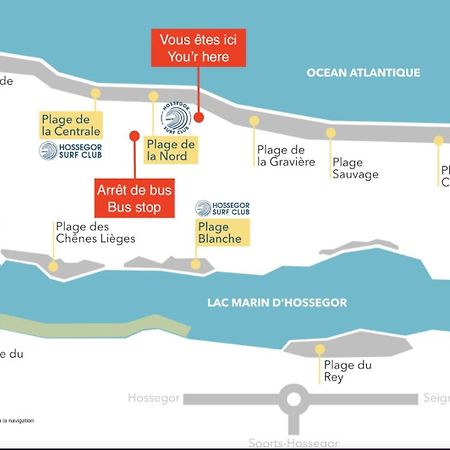 Vue Superbe Sur L'Ocean, La Plage A Vos Pieds ! سورت-هوسيغور المظهر الخارجي الصورة